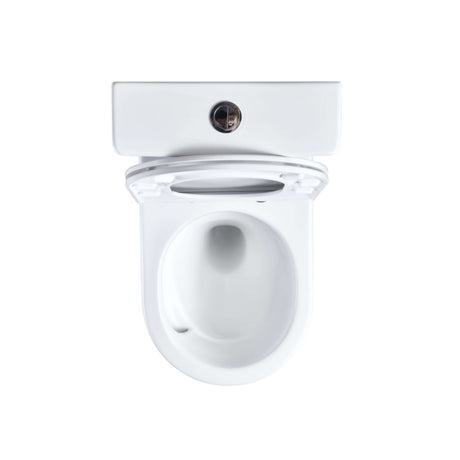 OXFORD Back-to-Wall Toilet Suite (Gloss White)