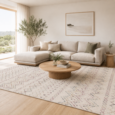 Oasis Nadia Multi Rustic Tribal Rug