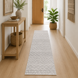 Oasis Selma Silver Tribal Runner Rug