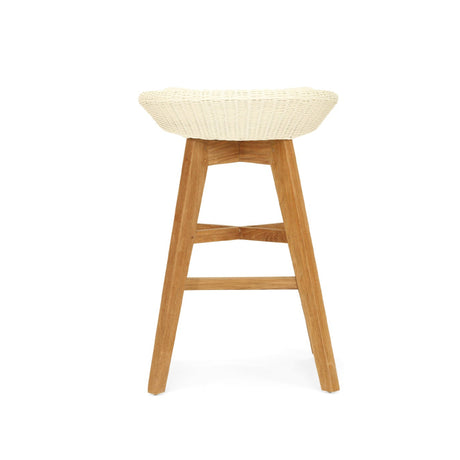 Oceana Counter Teak Stool 0.56m