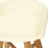Oceana Counter Teak Stool 0.56m