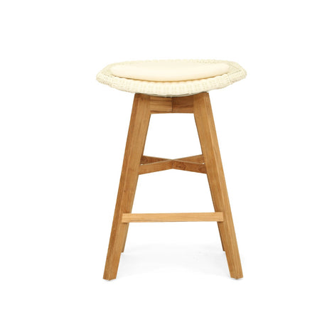 Oceana Counter Teak Stool 0.56m