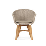 Oceanic Outdoor Teak Armchair – Mushroom