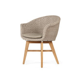 Oceanic Outdoor Teak Armchair – Mushroom