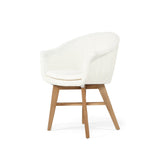 Oceanic Outdoor Teak Armchair – White