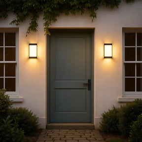 Odessa Plain Exterior Wall Black IP65