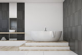 Olivia Freestanding Bathtub with Overflow/Non-Overflow (Gloss white) (1300/1400/1500/1700mm)