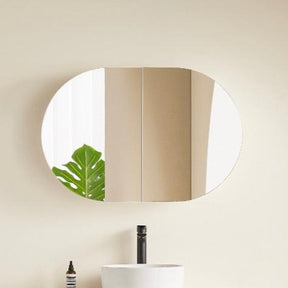 Olivia Shaving Cabinet 900mm Matte Black / Matte White with Optional USB LED