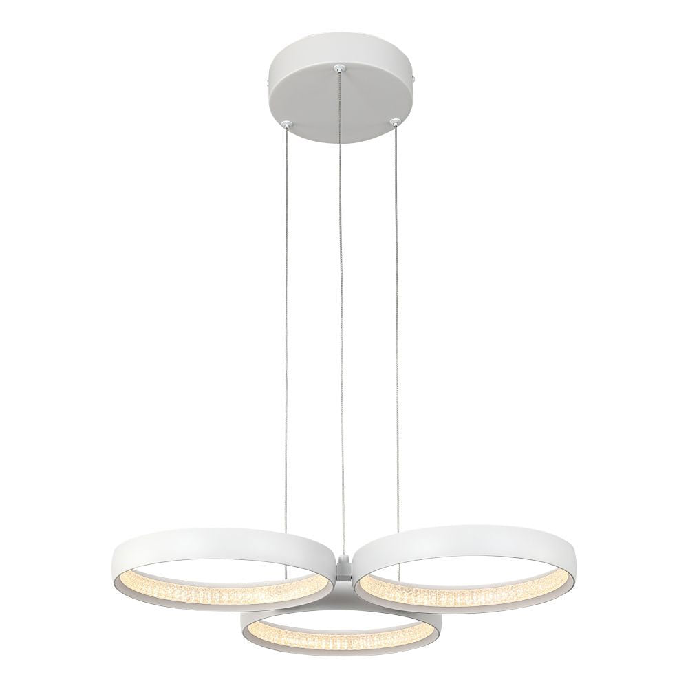 Olympus 3 Light Dimmable LED Pendant White / Tri-Colour