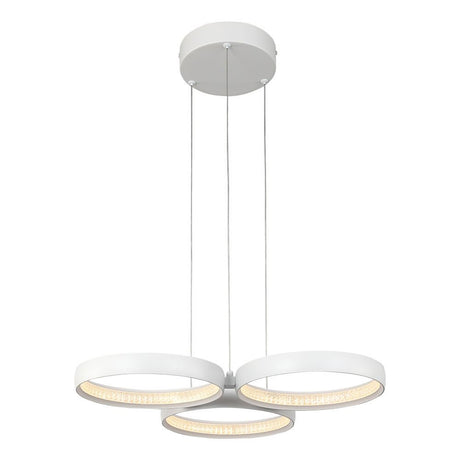 Olympus 3 Light Dimmable LED Pendant White / Tri-Colour