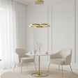 Olympus 5Lt Led Pendant Gold