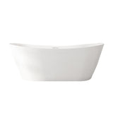 Opal White Freestanding Bathtub