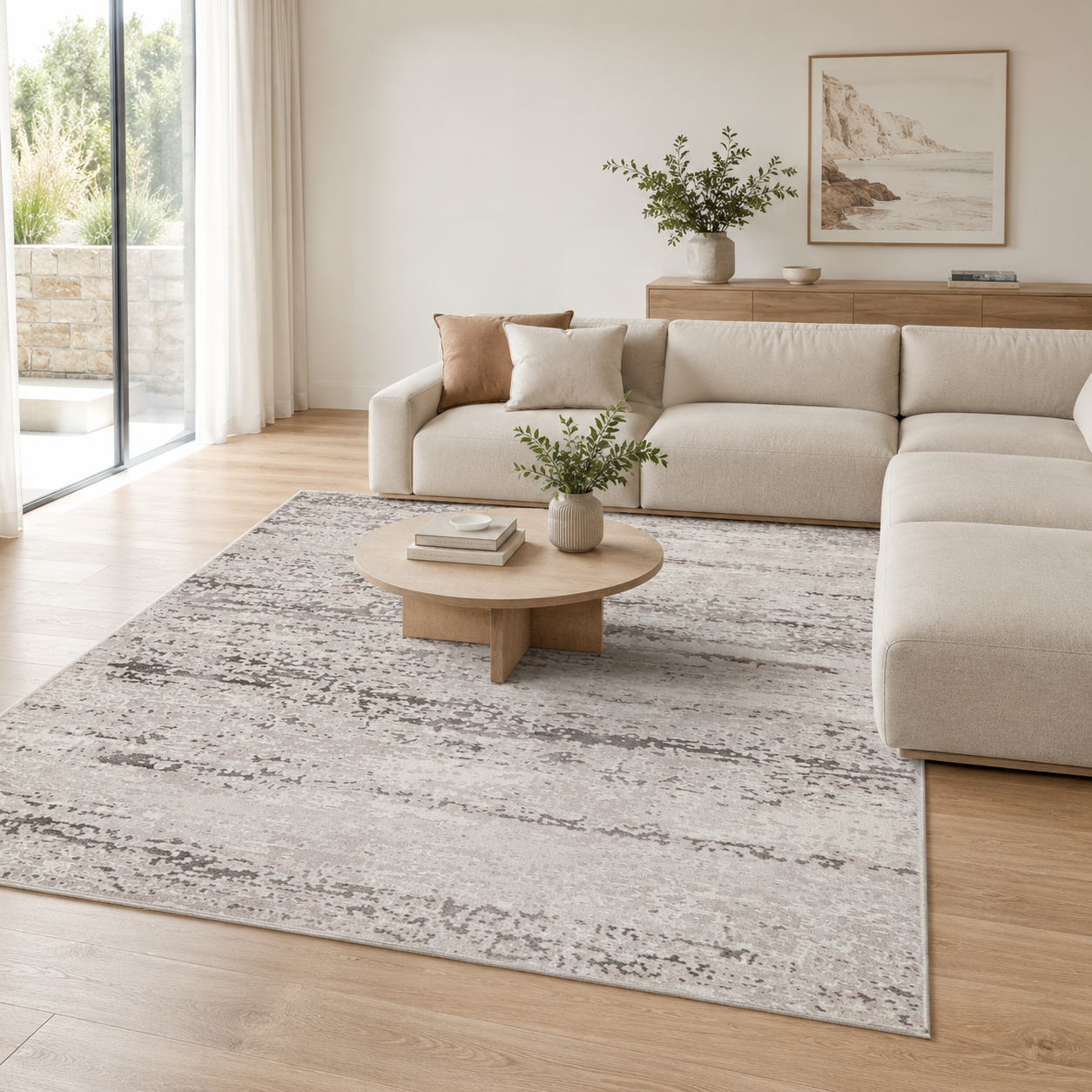 Opulence Sophia Silver Rug