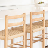 Oriana American Oak Counter Stool