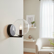 Orpheus 1Lt Wall Light Black