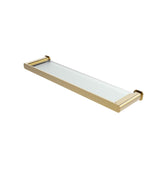 Oskar Metal and Glass Shelf 600mm