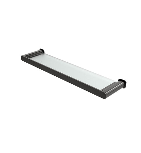 Oskar Metal and Glass Shelf 600mm