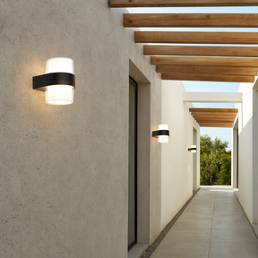 Otara Exterior Wall Light Black IP65
