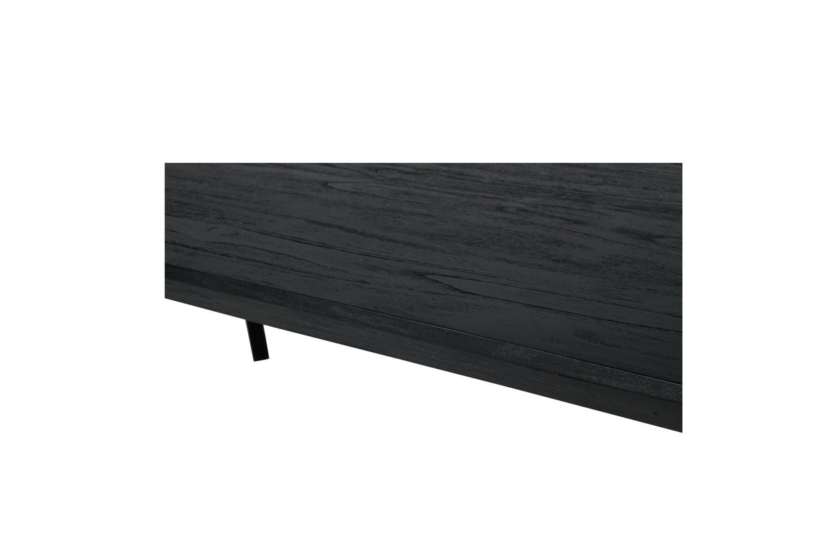 Orion Dining Table – 1.6m – Black - Clearance