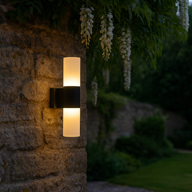 Ottawa Exterior Wall Light Black IP54