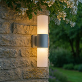 Ottawa Exterior Wall Light Silver IP54