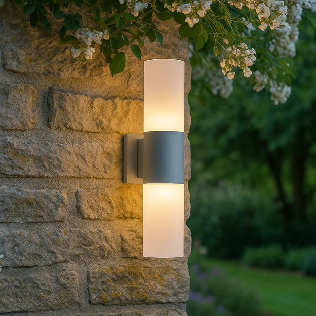 Ottawa Exterior Wall Light Silver IP54