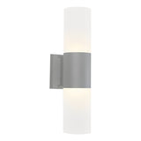 Ottawa Exterior Wall Light Silver IP54