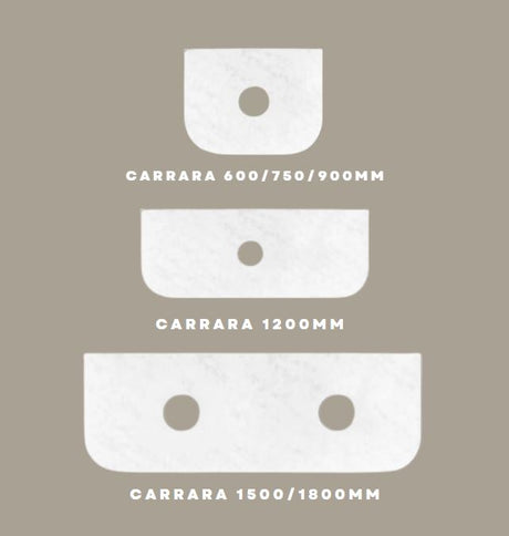 Otti Coogee Carrara stone all size