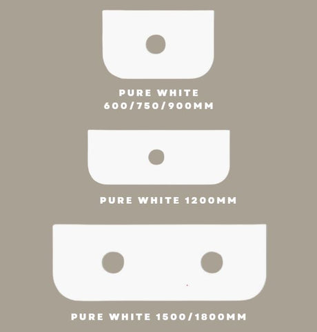 Otti Coogee pure white stone all size