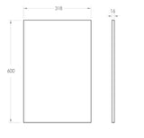 Otti Laundry Filler Panel (600x318x16)