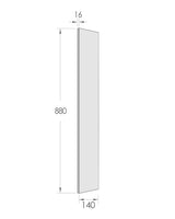 Otti Laundry Filler and Panel (880x140x16)