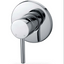 Otus Pin Handle Round Wall Mixer - Chrome