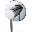 Otus Pin Handle Round Wall Mixer - Chrome