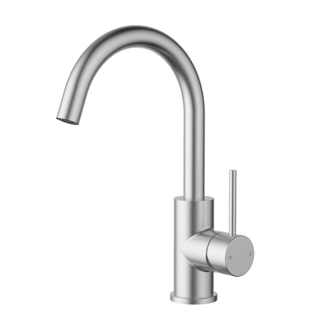 Otus Slimline Basin Mixer Gooseneck