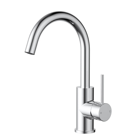 Otus Slimline Basin Mixer Gooseneck