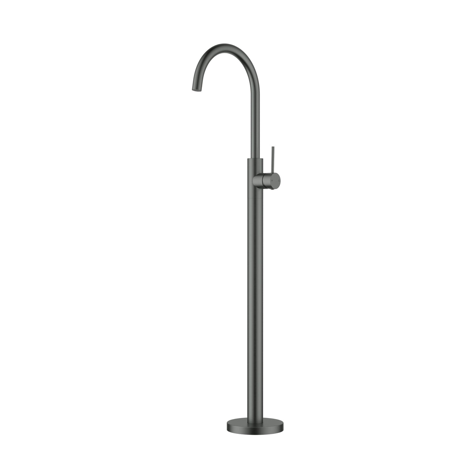 Otus Slimline Free Standing Bath Mixer Gun Metal