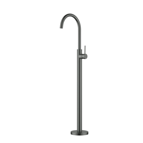Otus Slimline Free Standing Bath Mixer Gun Metal