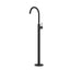 Otus Slimline Free Standing Bath Mixer Matt Bclak 