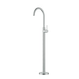 Otus Slimline Free Standing Bath Mixer Stainless Steel