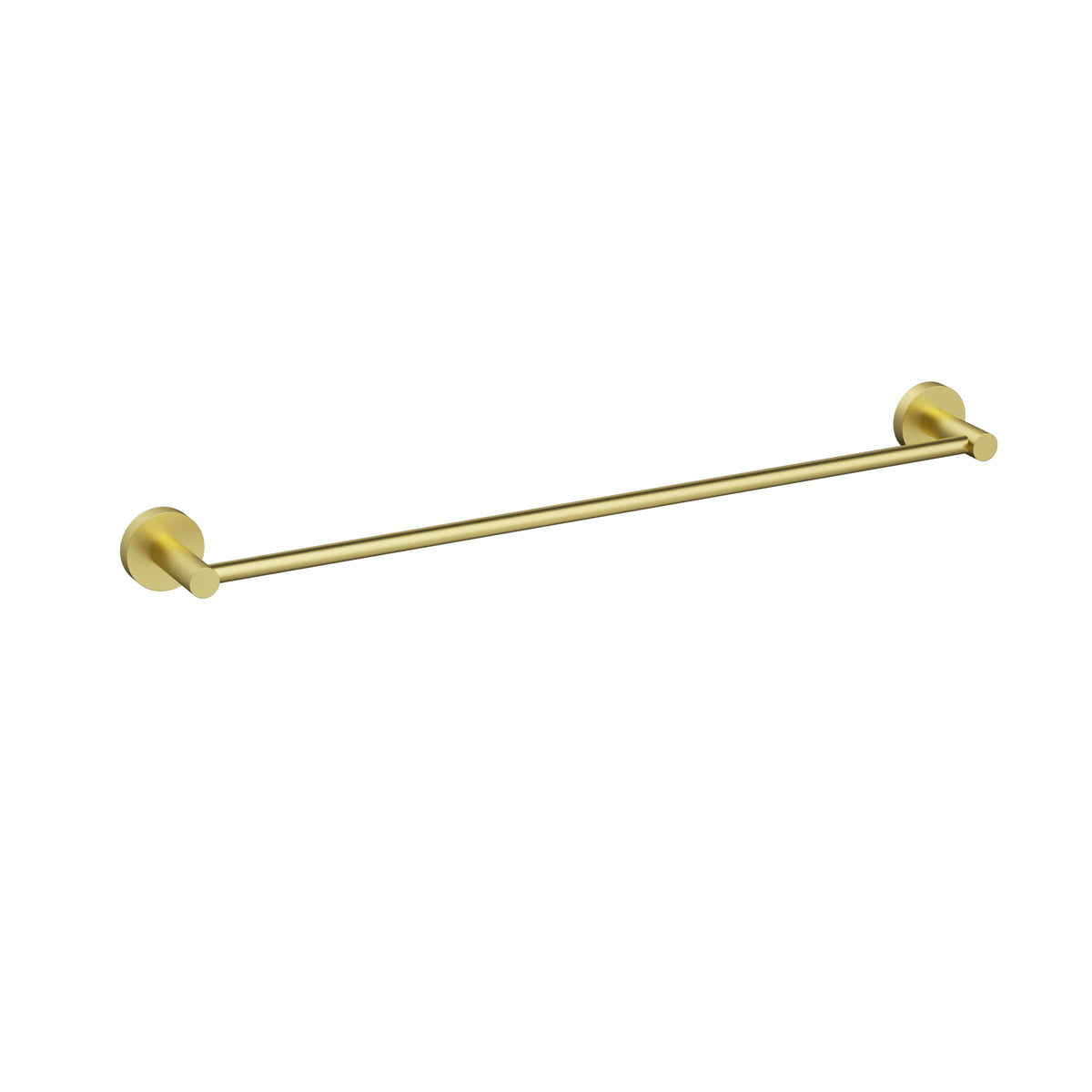 Otus Slimline SS304 Towel Rail Single 600mm Brushed Gold