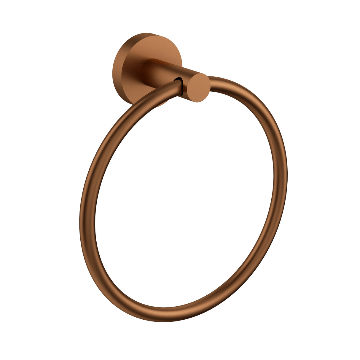 Otus Slimline SS304 Towel Ring-Brushed copper