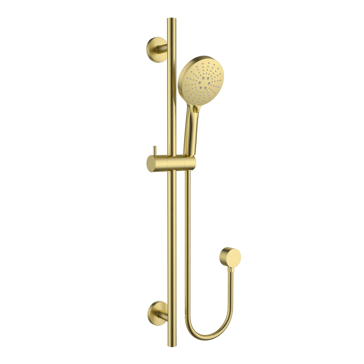 Otus Slimline Sliding Shower Set Brushed Gold