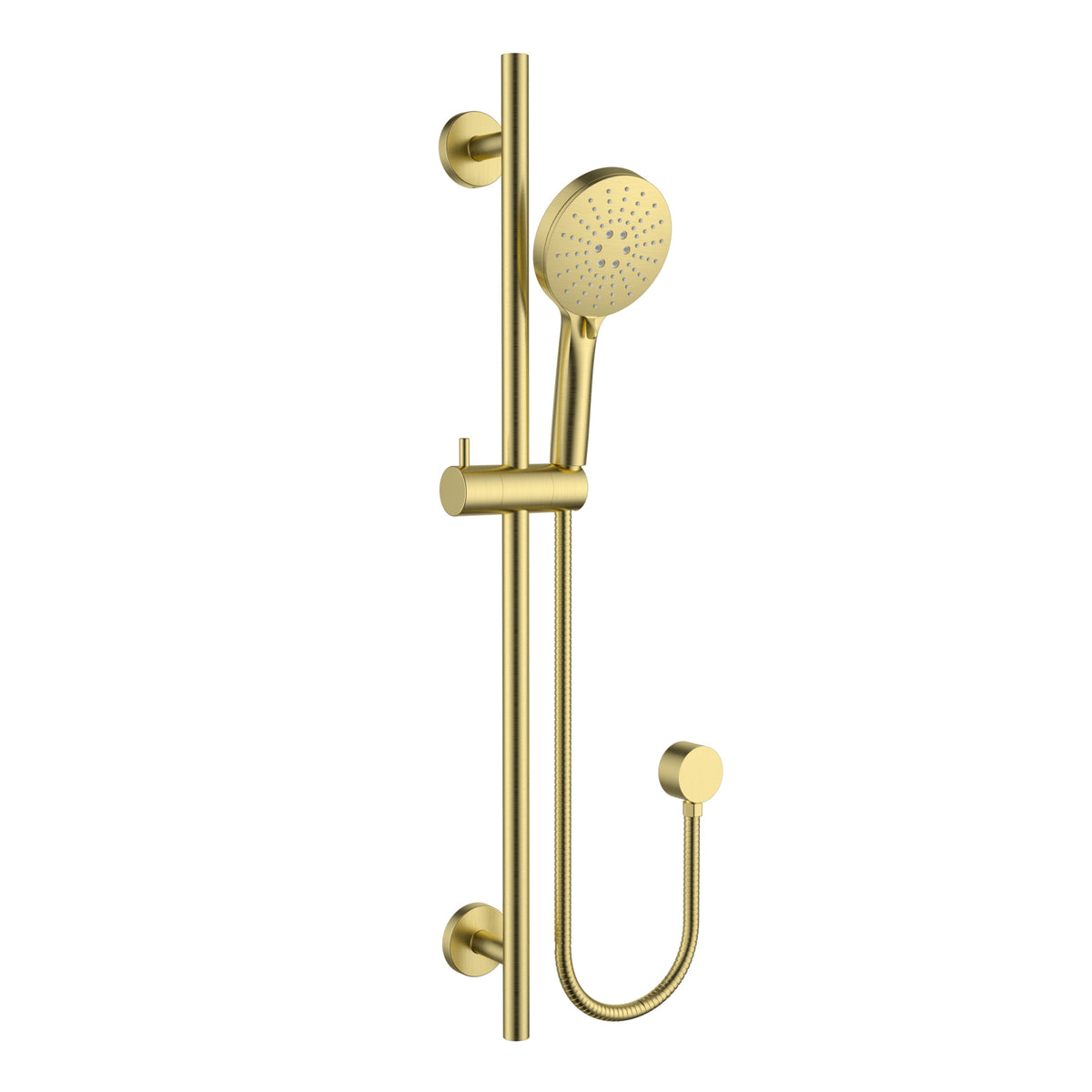 Otus Slimline Sliding Shower Set Brushed Gold