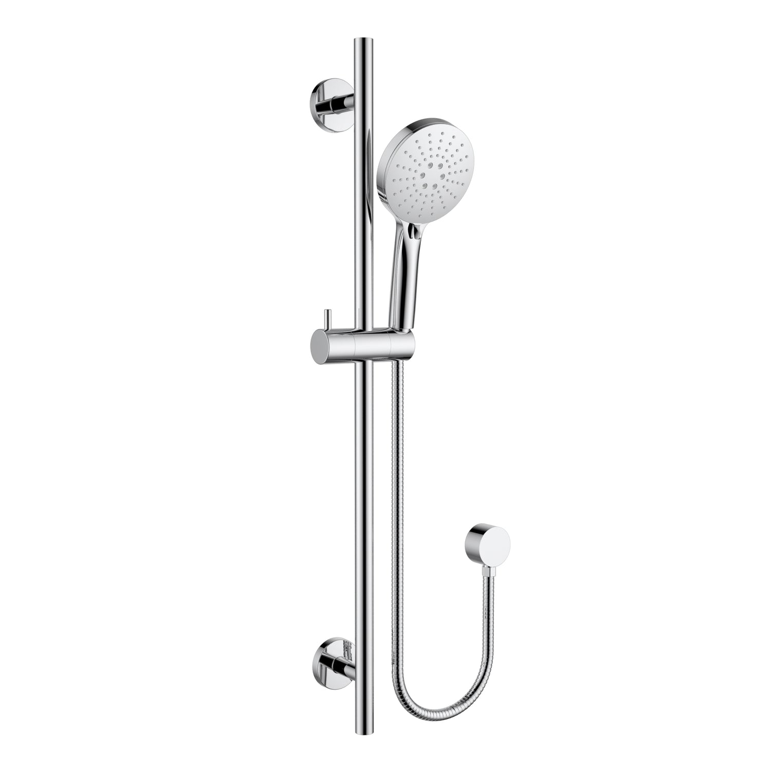 Otus Slimline Sliding Shower Set Chrome