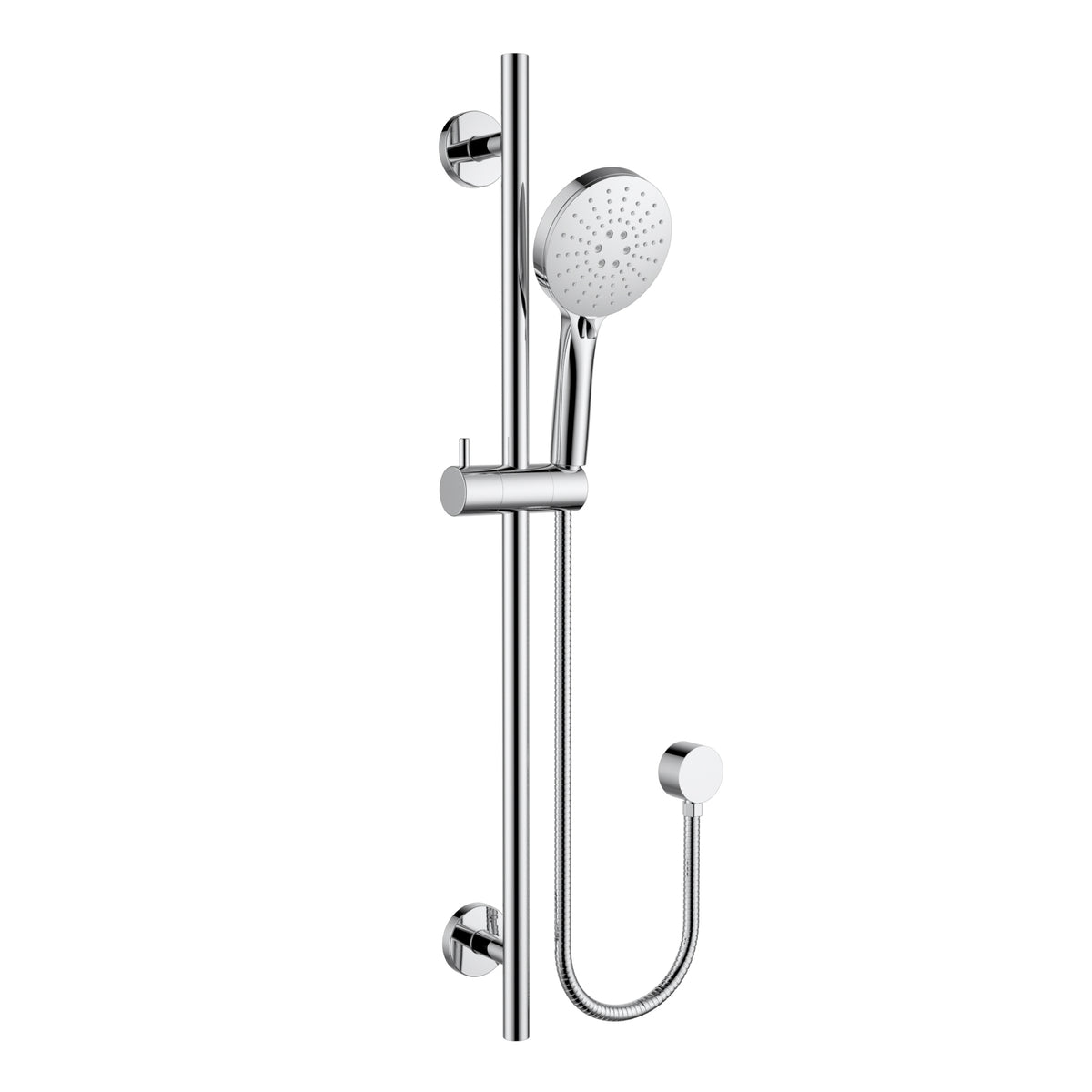 Otus Slimline Sliding Shower Set Chrome