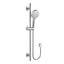 Otus Slimline Sliding Shower Set Stainless Steel