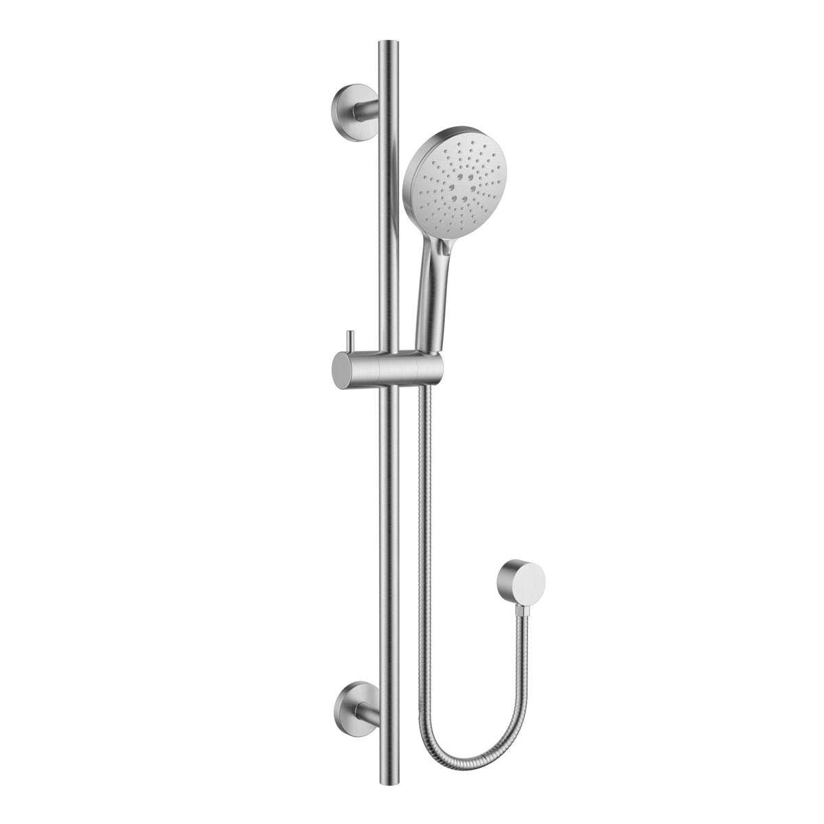 Otus Slimline Sliding Shower Set Stainless Steel
