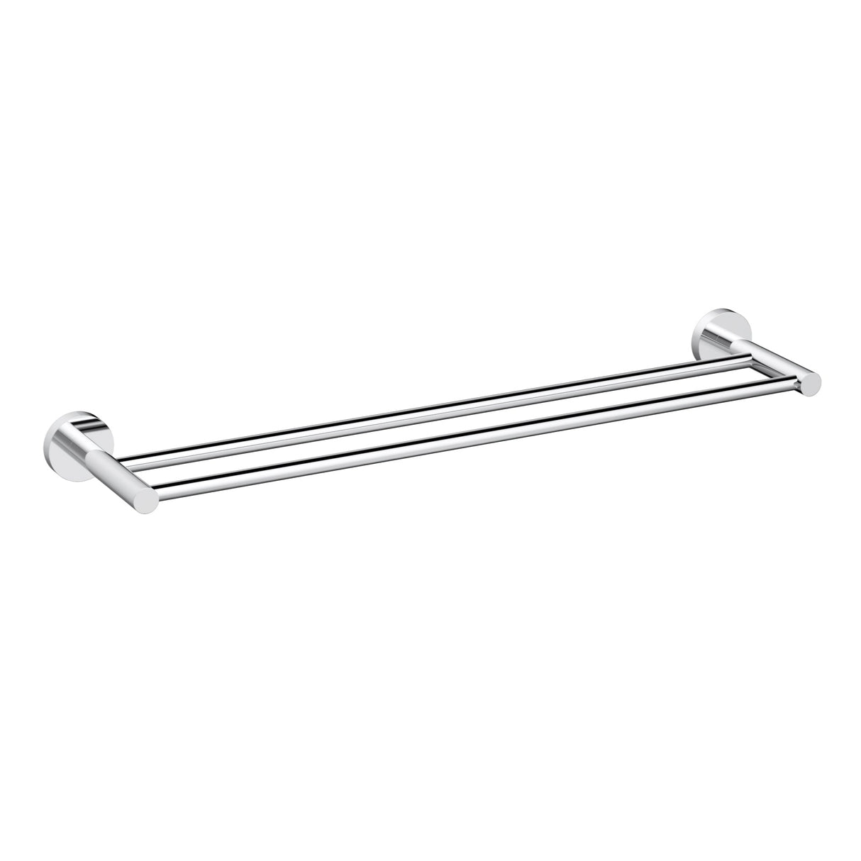 Otus Slimline Towel Rail Double 600mm Chrome
