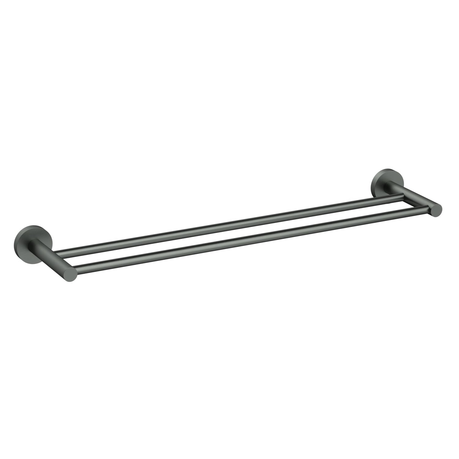 Otus Slimline Towel Rail Double 600mm Gun Metal