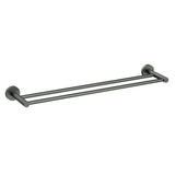 Otus Slimline Towel Rail Double 600mm Gun Metal
